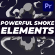 Powerful Smoke Elements | Premiere Pro MOGRT - VideoHive Item for Sale