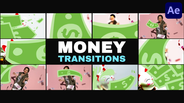 Money Transitions | After Effects alt
