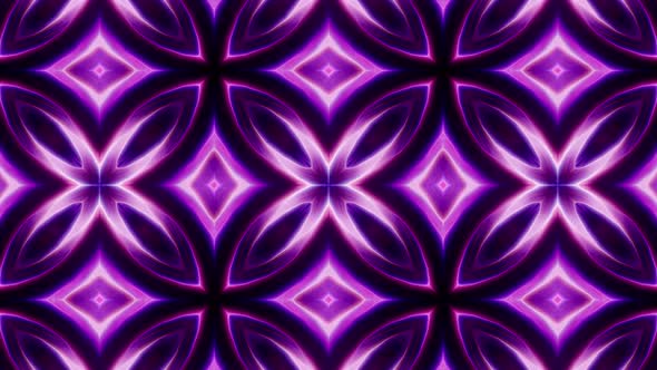 Purple Kaleidoscope Loop 4K 10