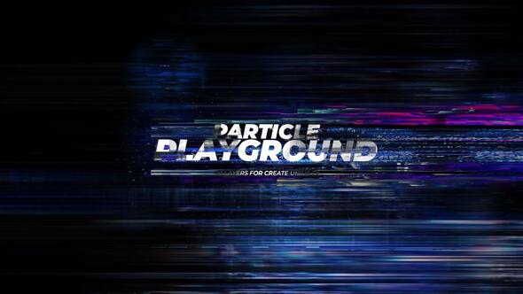 Particle Playground Interesting Fx For Logo Or Text AE