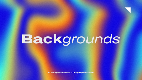 10 Gradient Backgrounds | After Effects