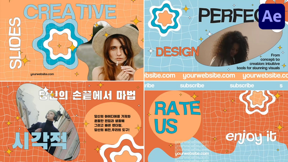 Colorful Creative Slides | After Effects alt