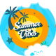 Summer Vibe Text Logo - VideoHive Item for Sale