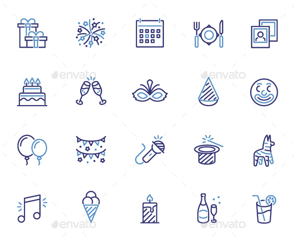 Random Icons from GraphicRiver
