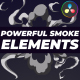 Powerful Smoke Elements | DaVinci Resolve - VideoHive Item for Sale