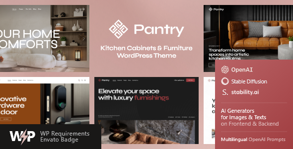 Pantry — Kitchen Cabinets & FurnitureTheme