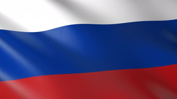 Flag of The Russia