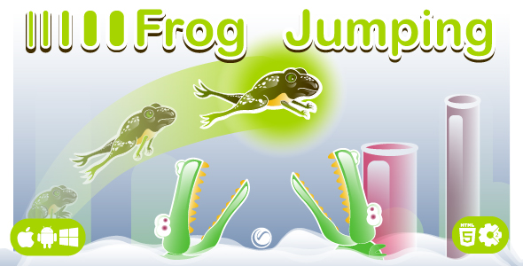 Frog Jumping - HTML5 Game Template