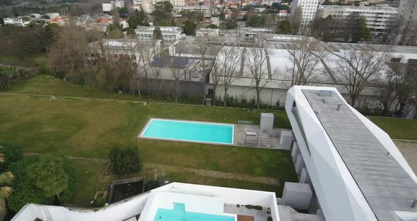 House with solar panels