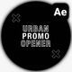 Promo Opener for After Effects - VideoHive Item for Sale