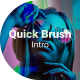 Quick Brush Intro - VideoHive Item for Sale