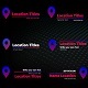 Modern Location Titles - VideoHive Item for Sale