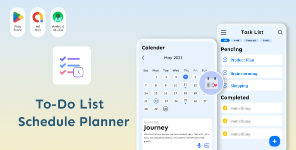 Todo List – Schedule – Tasks Planner – Notes and Lists – Daily Routine Planner – Tasks Reminder