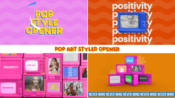 POP Art Styled Opener