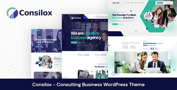 Consilox – Consulting Business WordPress Theme – 0 Sold!