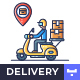 Delivery Animated Icons | After Effects - VideoHive Item for Sale