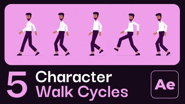 Character Animation Walk Cycles