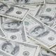 Changing Focus On Pile With American Dollars - VideoHive Item for Sale