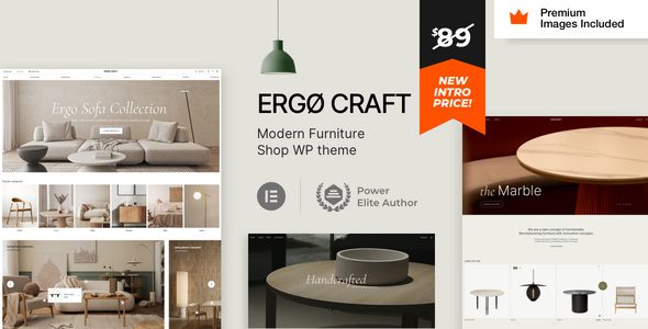 ErgoCraft – Furniture ShopTheme