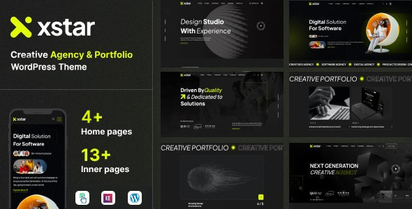 Xstar - Creative Agency & PortfolioTheme