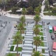 Square Sucre, Plaza Vergara (Vina del Mar, Chile) aerial view, drone footage - VideoHive Item for Sale