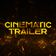 Cinemaitc Trailer - VideoHive Item for Sale