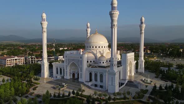 Mosque Pride of Muslims Named After the Prophet Muhammad in Shali