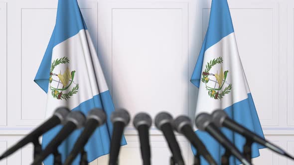 Guatemalan Official Press Conference