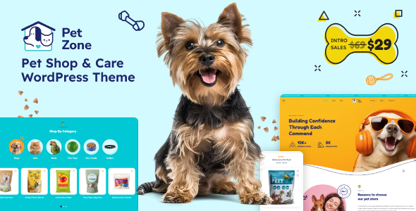 Petszone - Pets Care & Pet ShopTheme