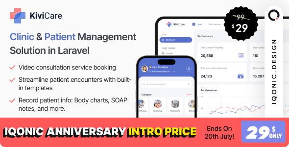 KiviCare - Complete Clinic Management System | Laravel & Flutter