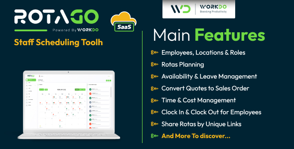 RotaGo SaaS – Staff Scheduling Tool