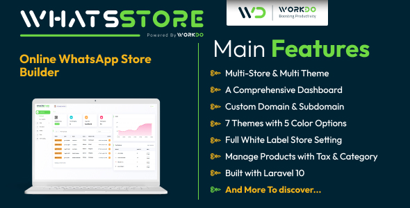 WhatsStore – Online WhatsApp Store Builder