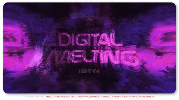 Digital Melting Logo