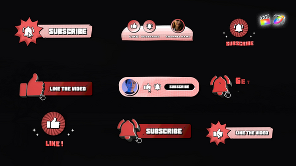 Retro Subscribe Element alt