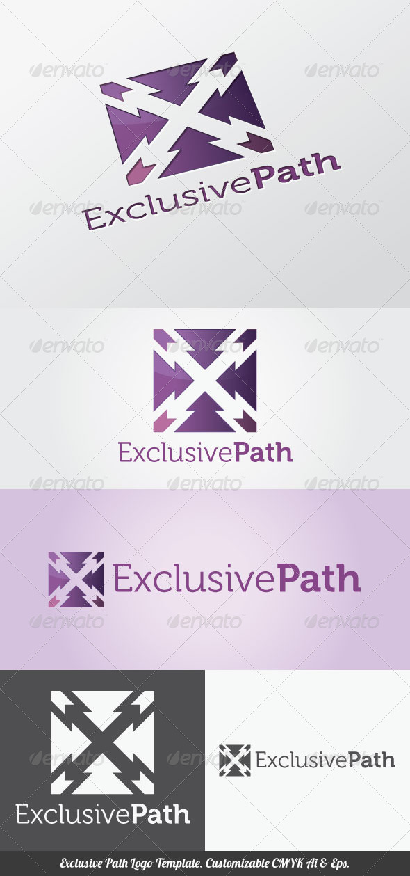 Exclusive Path Logo Template