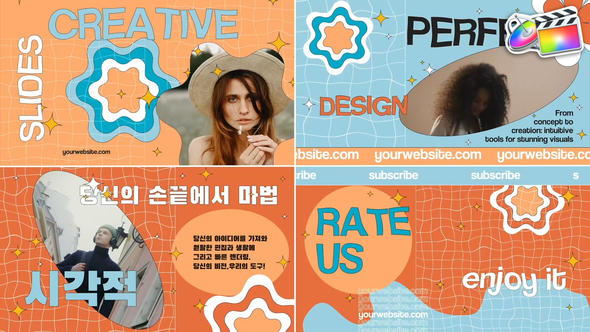 Colorful Creative Slides | FCPX alt