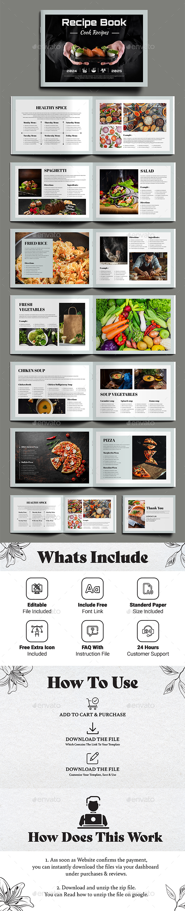 Recipe Book Template