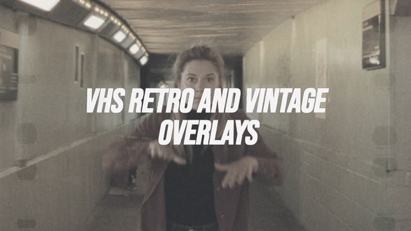 VHS Retro And Vintage Overlays