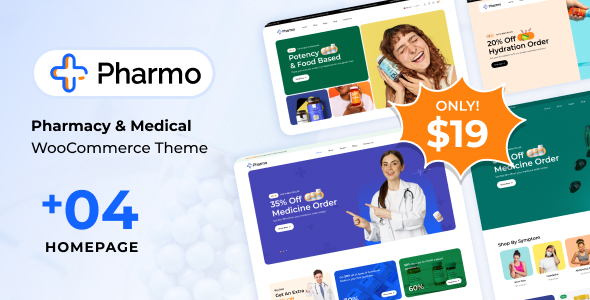 Pharmo - Pharmacy Shop WooCommerce Theme