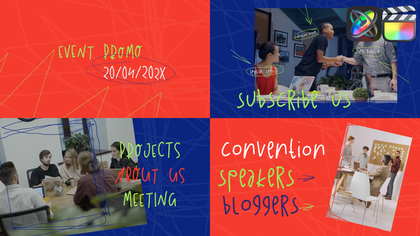 Scribble Event Promo for FCPX alt