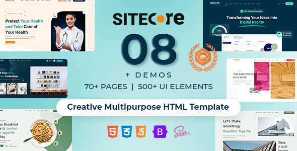 Sitecore – Creative Multipurpose HTML Template – 0 Sold!