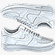 3D NikeAF1 White - 3DOcean Item for Sale