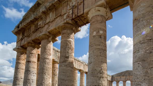 segesta greek ruins empire sicily temple italy