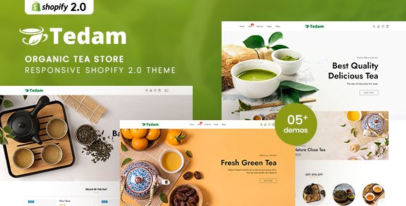 Name:  Tedam – Organic Tea Store Shopify 2.0 Theme – 0 Sold!