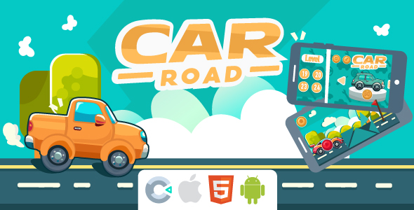 Car Road - HTML5 - Construct 3