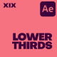 Lower Thirds XIX - VideoHive Item for Sale