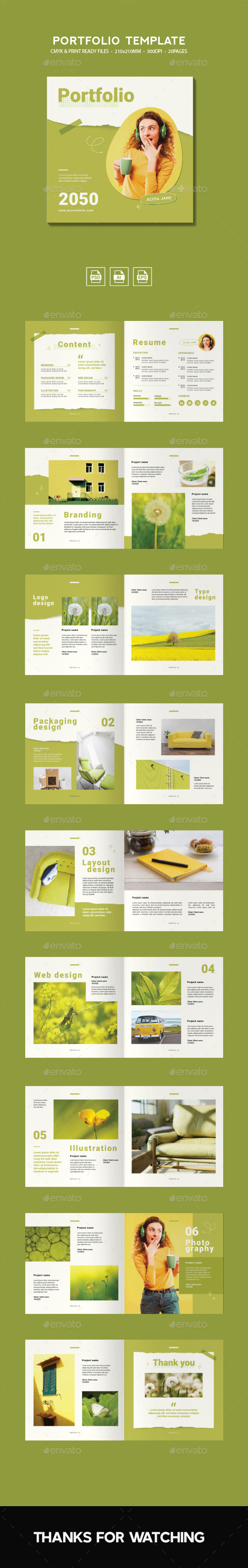 Personal Portfolio Brochure