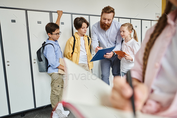 Unified by education: group by lockers