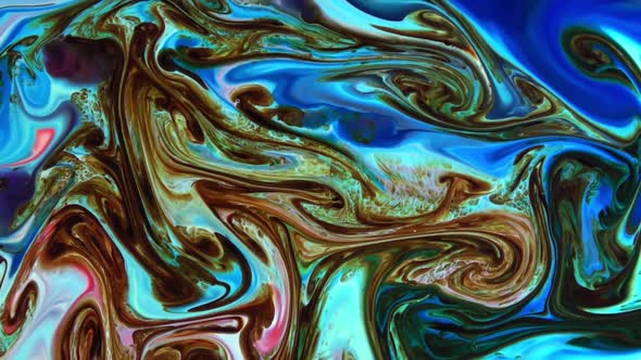 Abstract Colorful Sacral Liquid Waves Texture 371 alt