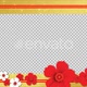 Blossom Chinese New Year Frame 4k - VideoHive Item for Sale